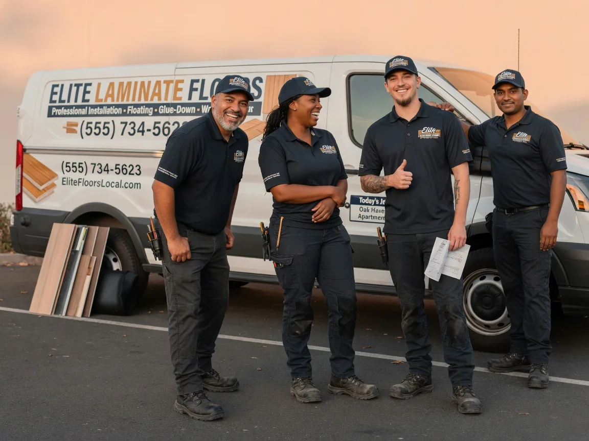 Laminate flooring installation company in Pleasantville, IA